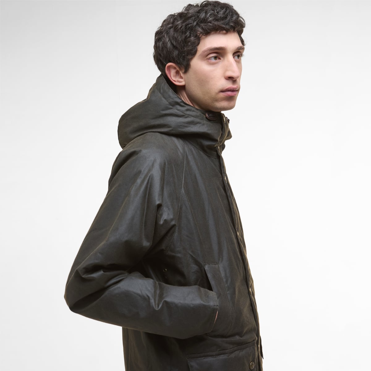 Barbour Bedale PARKA Men's Waxed Jacket | Olive