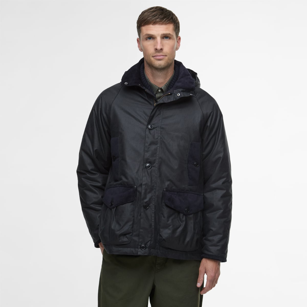 Barbour MODERN Heritage Beaufort Men's Waxed Jacket | Navy