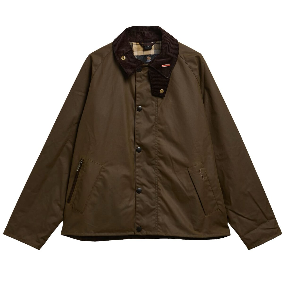 Barbour Transport Men's Waxed Jacket | Brown