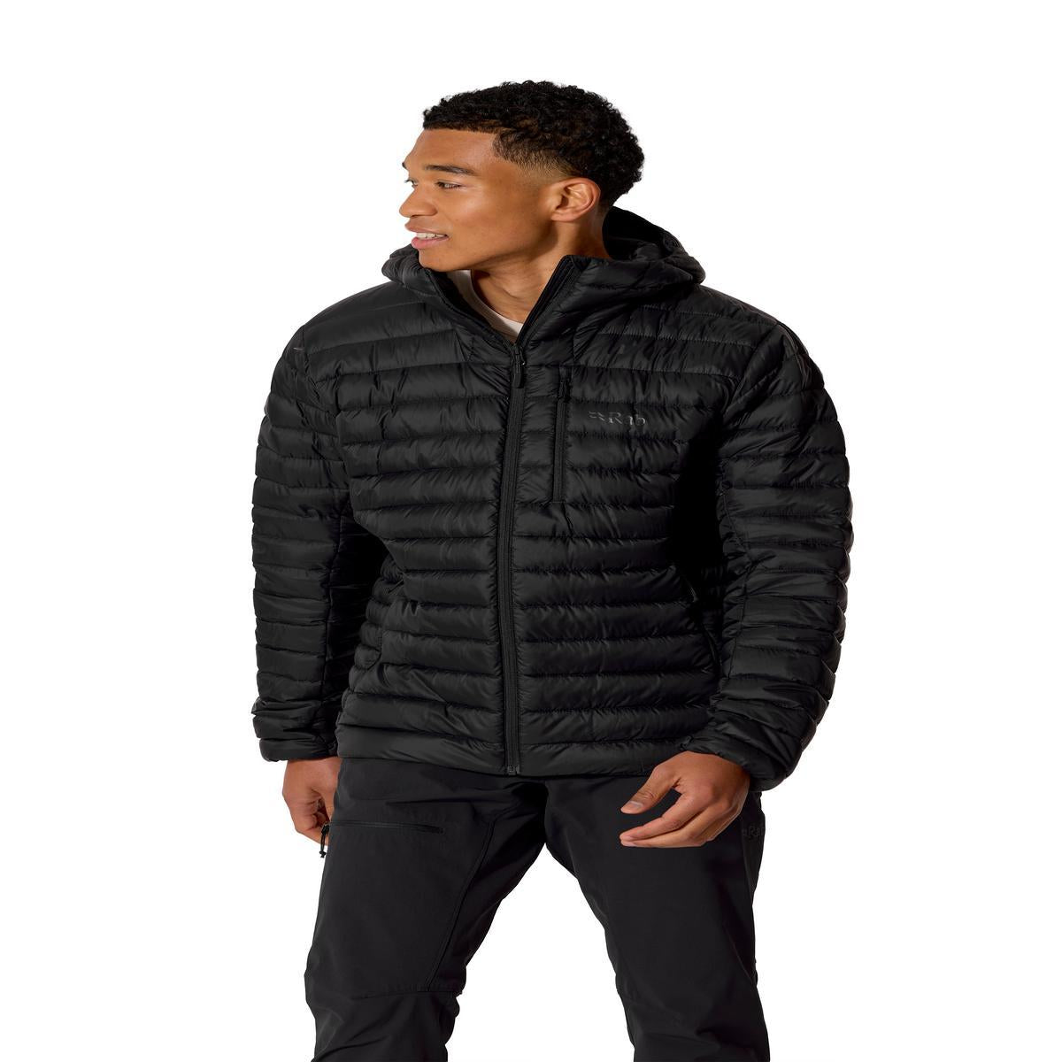 Rab Men's Microlight Alpine Down Jacket | Black
