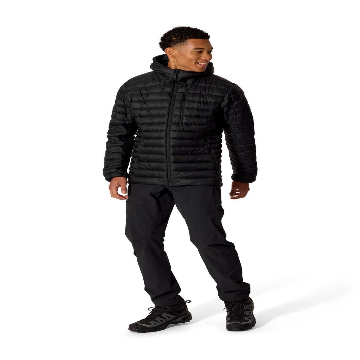 Rab Men's Microlight Alpine Down Jacket | Black