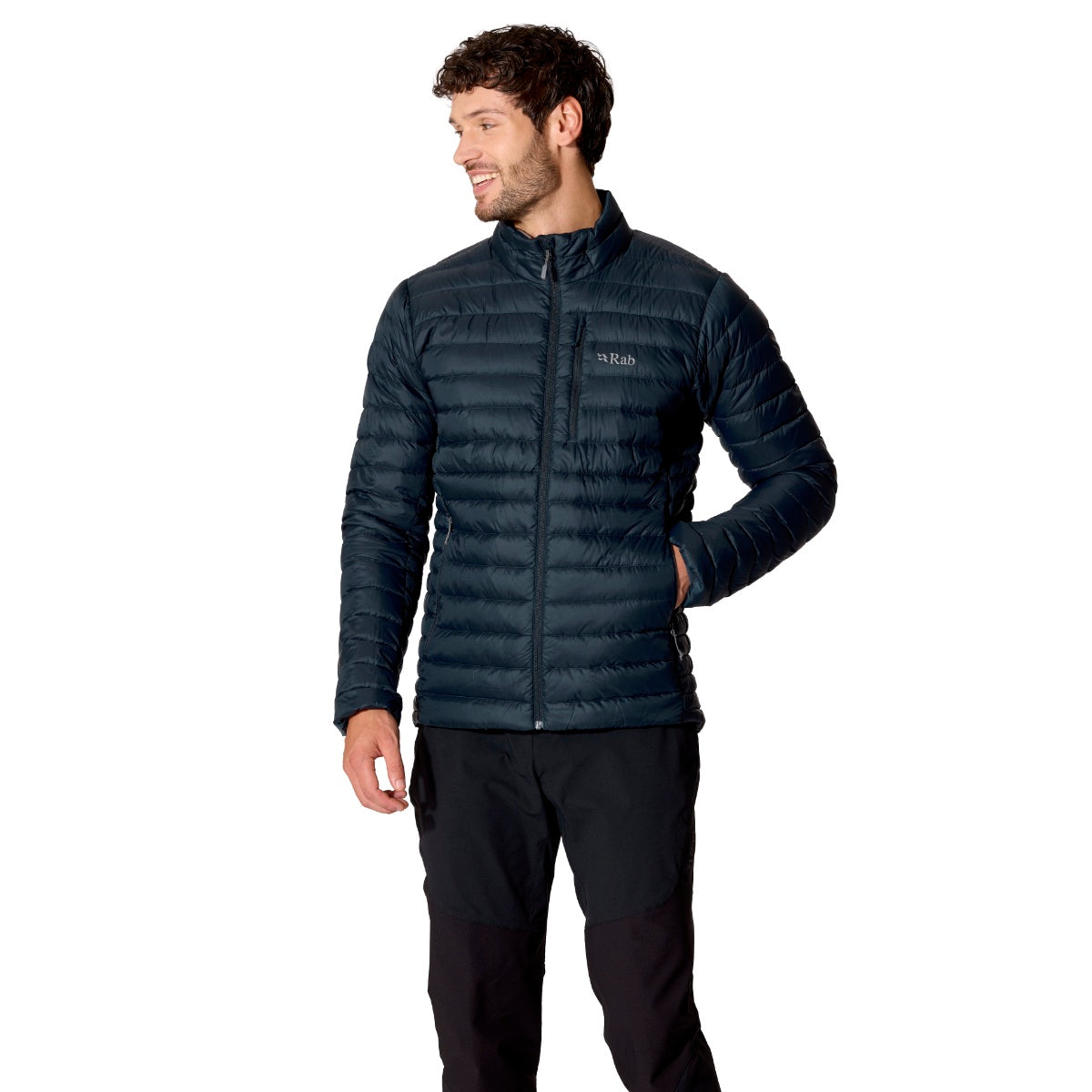 Rab Men's Microlight Down Jacket | Galaxy Blue