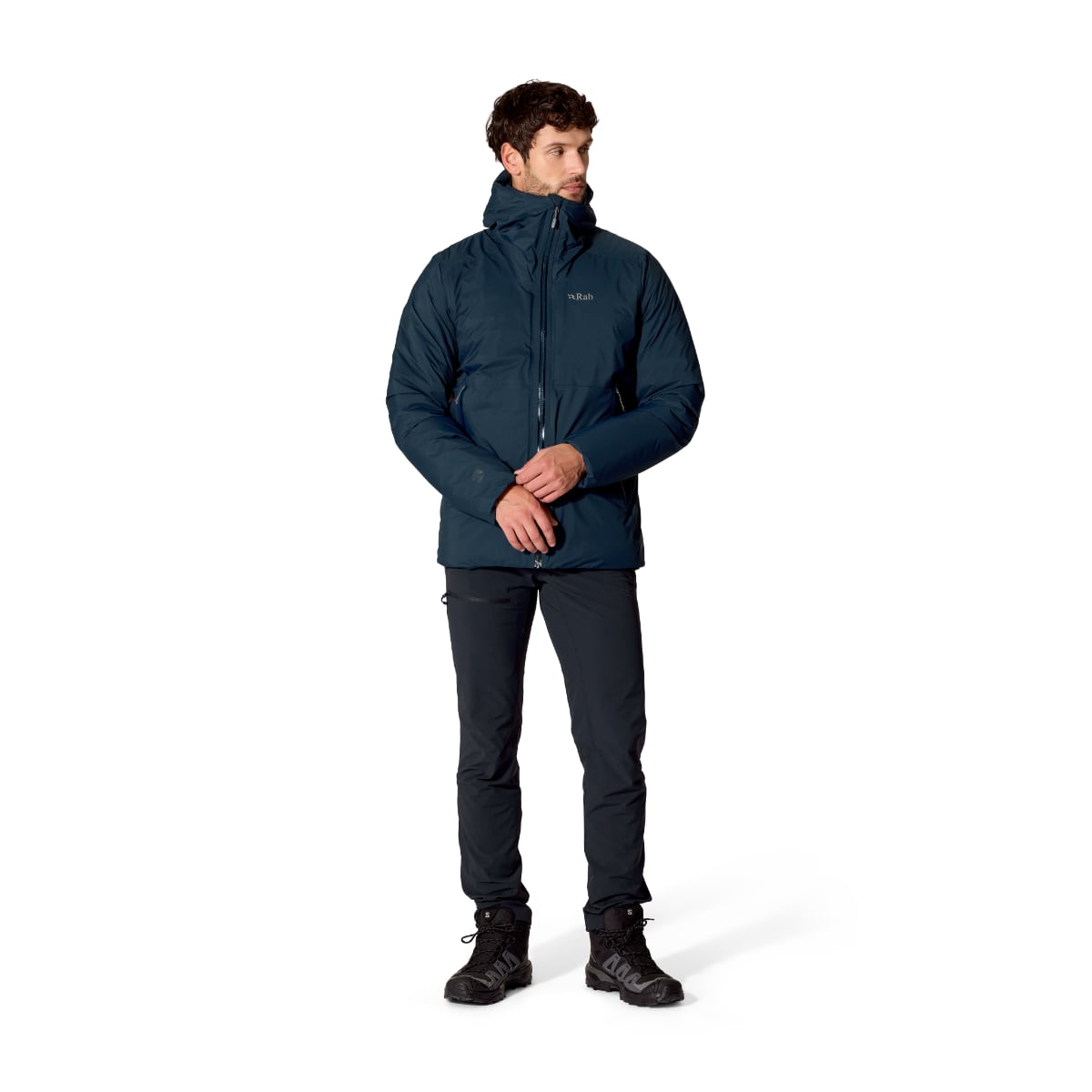 Rab Microlight Shield Waterproof Down Men's Jacket | Galaxy Blue