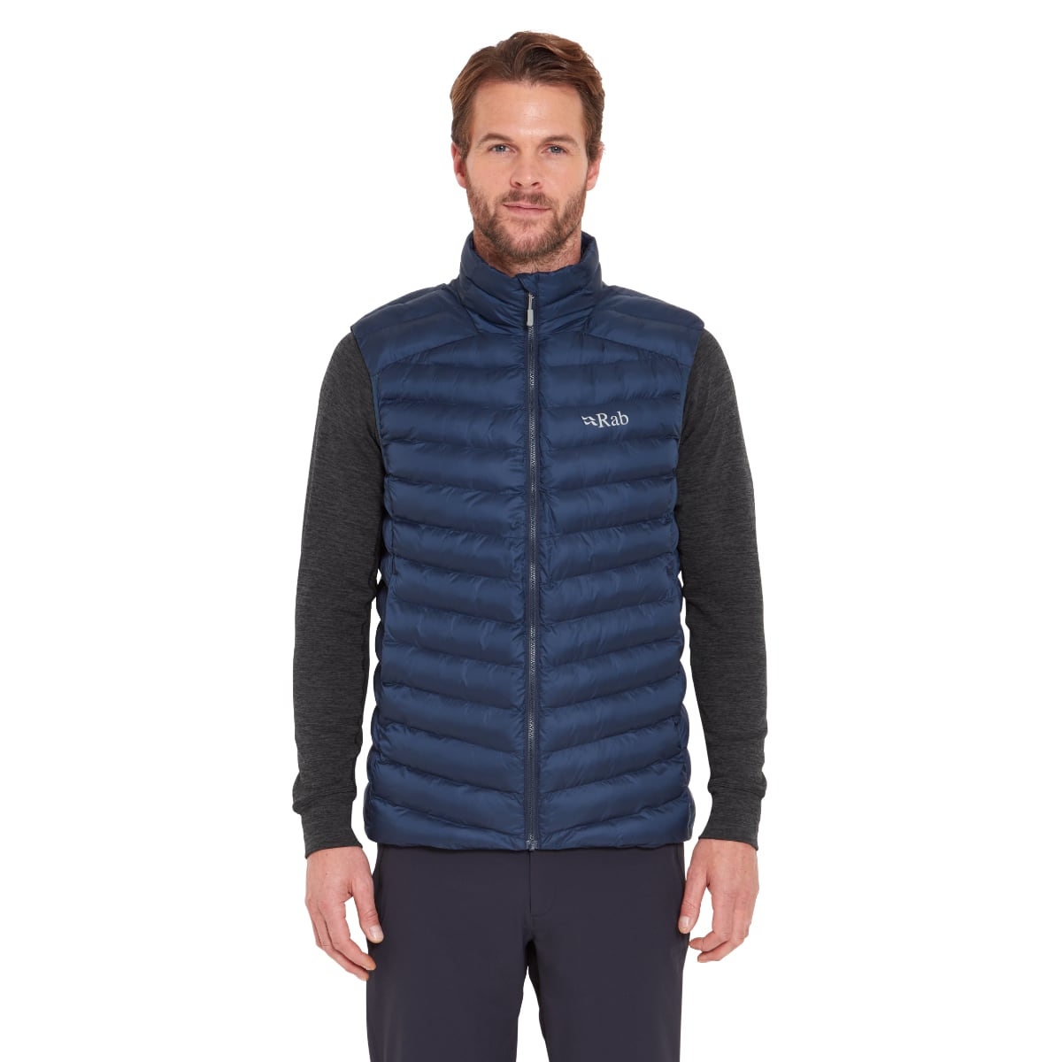 Blue Rab Down Vest Rab Men's Mythic Vest Tempest Blue