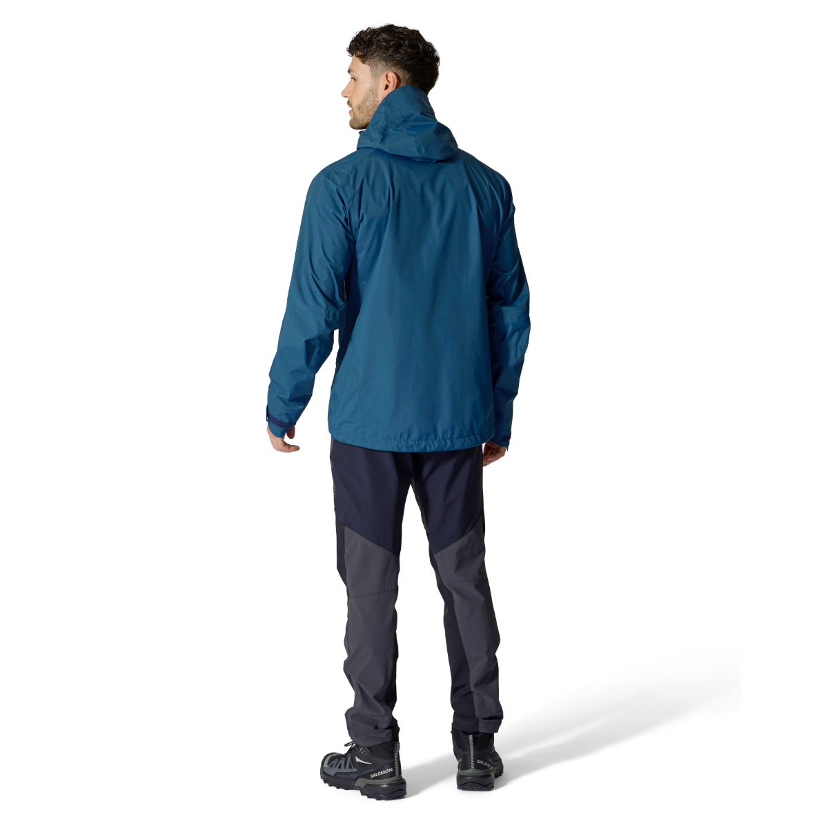 Rab Downpour Mountain Waterproof Men's Jacket | Tempest Blue
