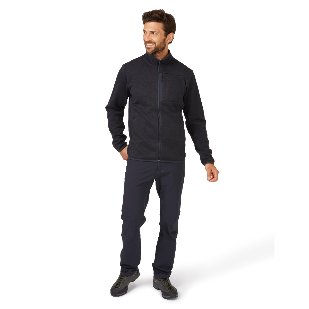 Rab Ryvoan Fleece Men's Jacket | Ebony