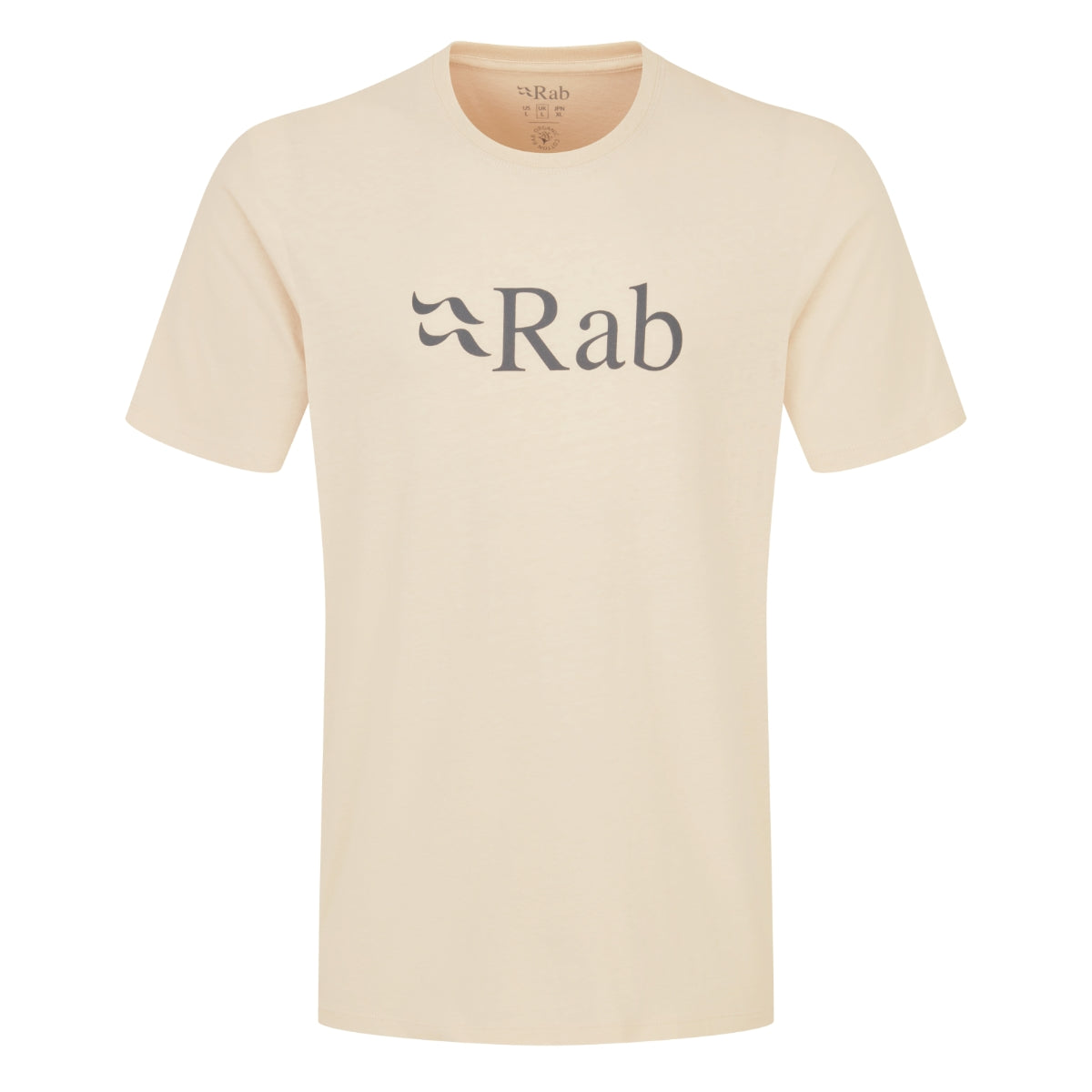 Rab Stance Logo Men's T-Shirt | Ecru