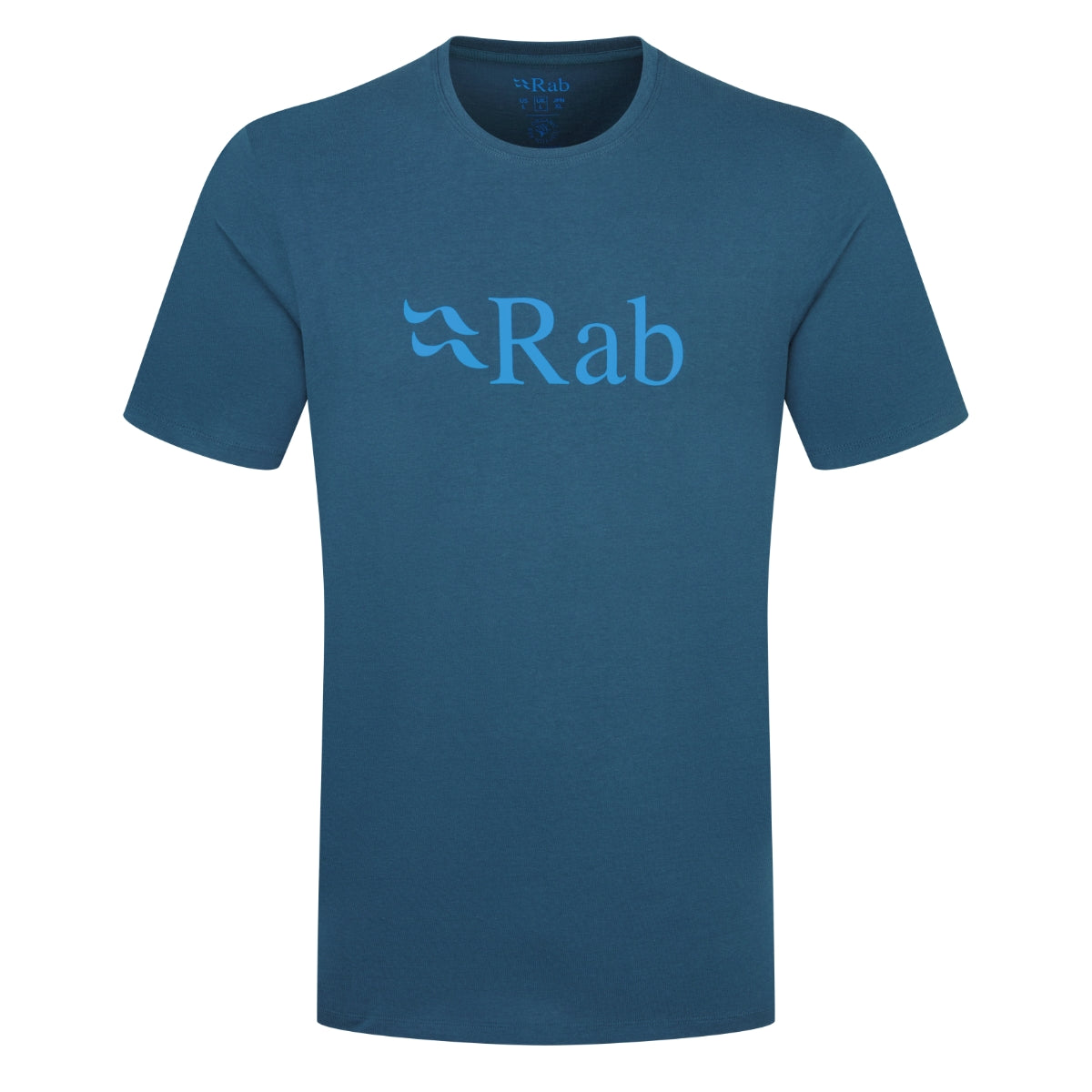 Rab Stance Logo Men's T-Shirt | Tempest Blue