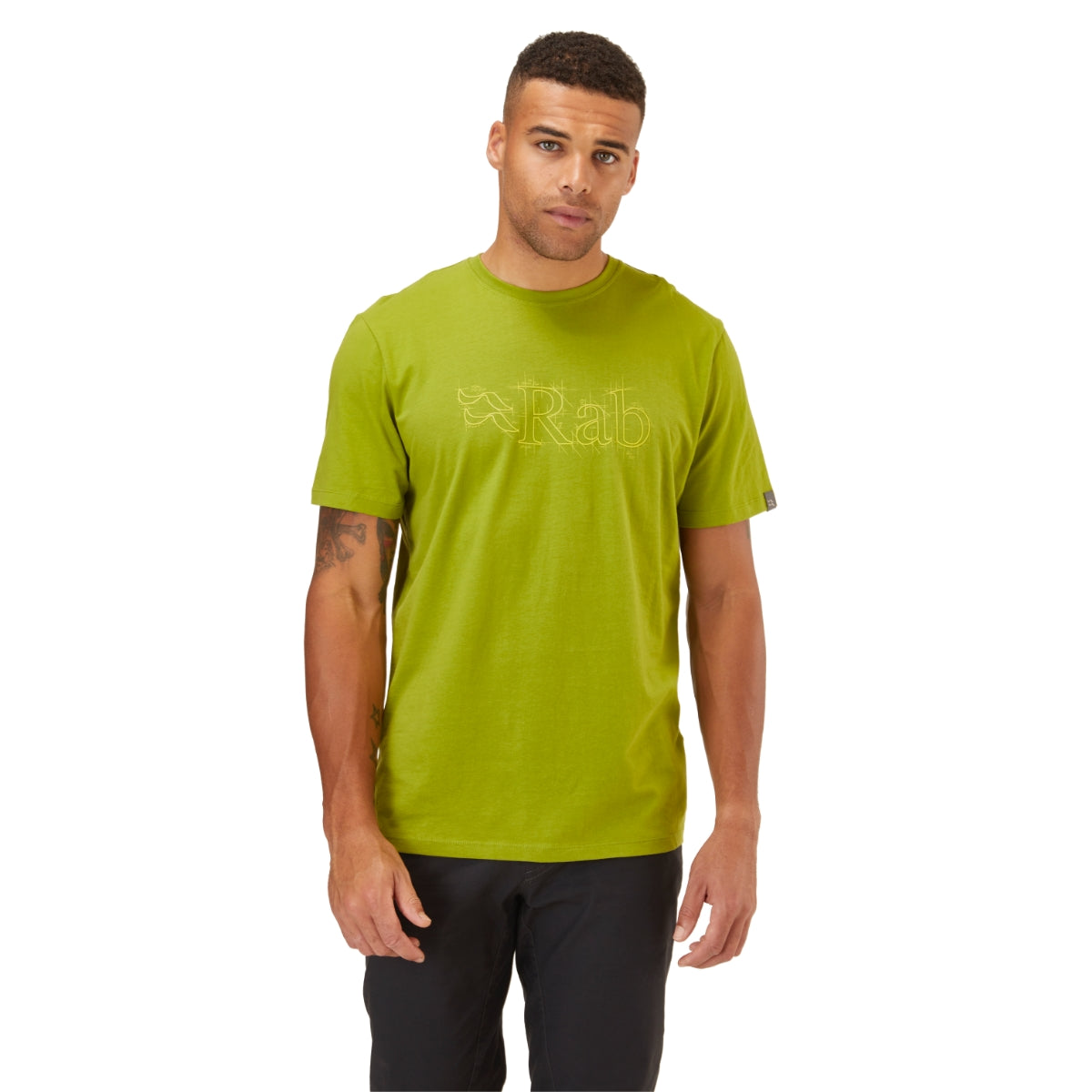 Rab Stance Sketch Men's T-Shirt | Aspen Green