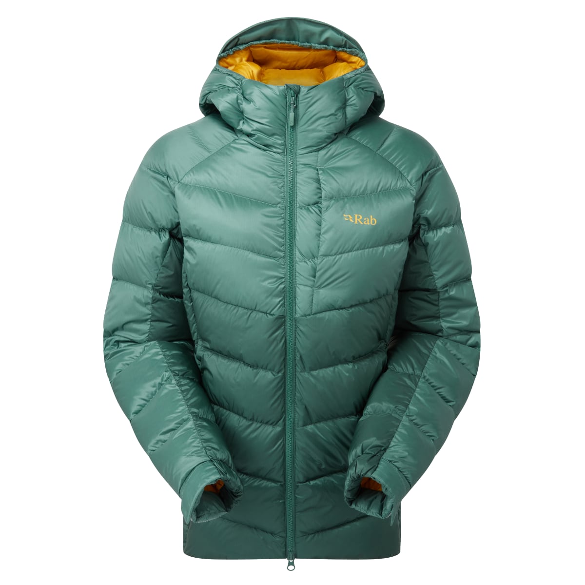 Rab Glaceon Pro Insulated Women's Jacket | Eucalyptus - Green Slate