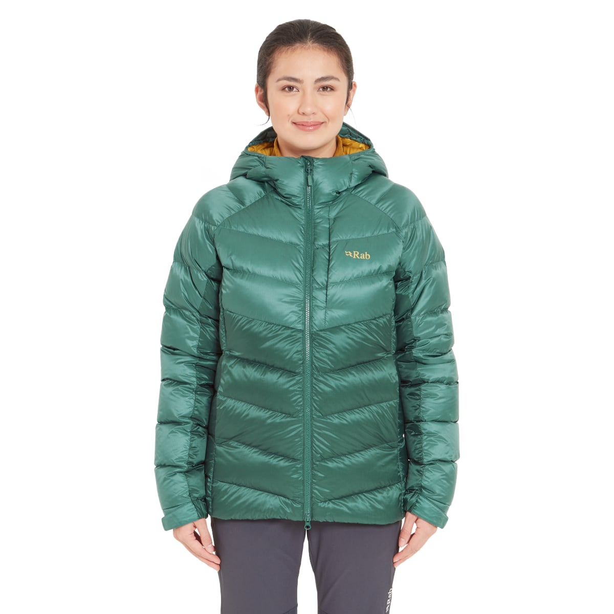 Rab Glaceon Pro Insulated Women's Jacket | Eucalyptus - Green Slate