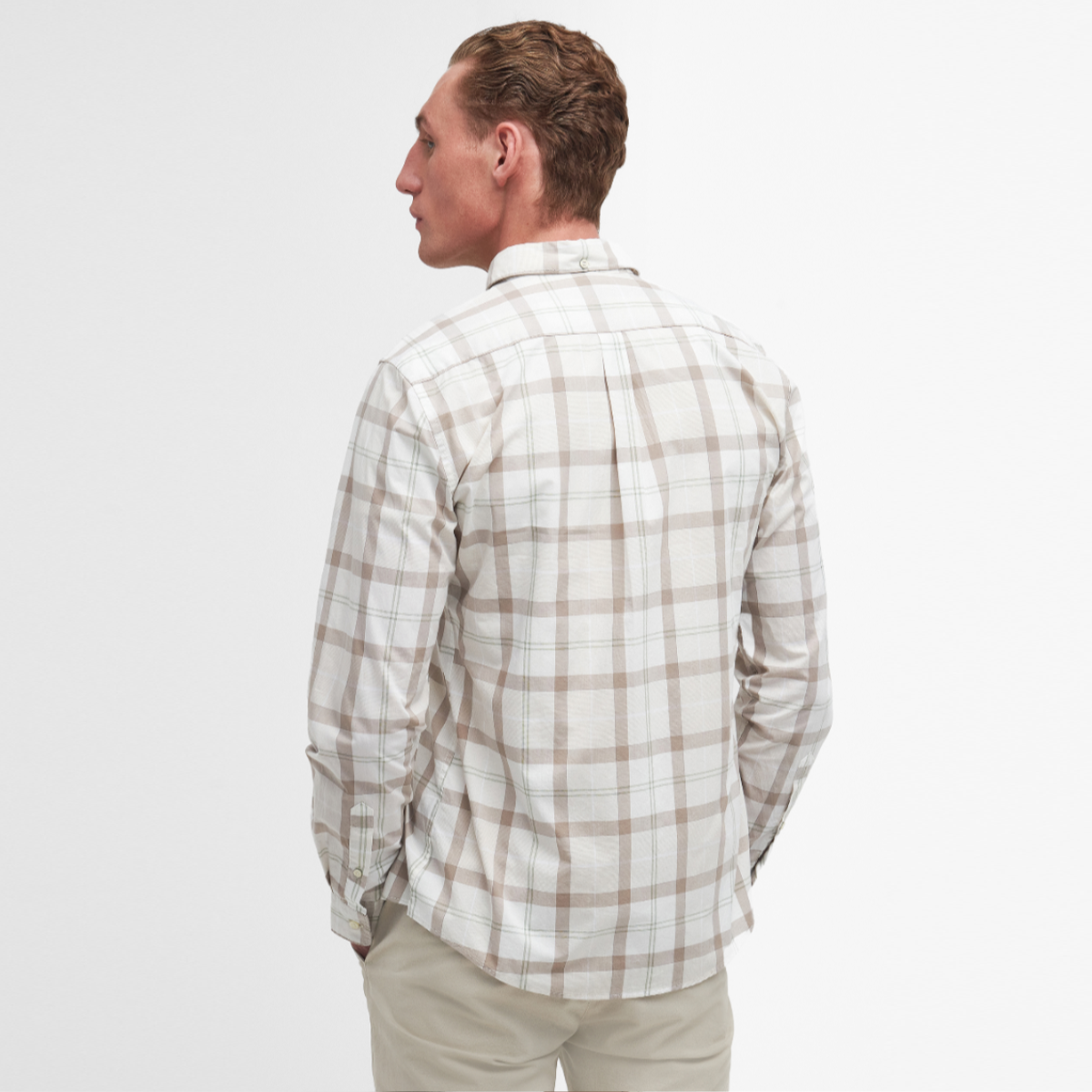 Barbour Rawley Tailored Fit Men's Shirt | Saltmarsh Tartan