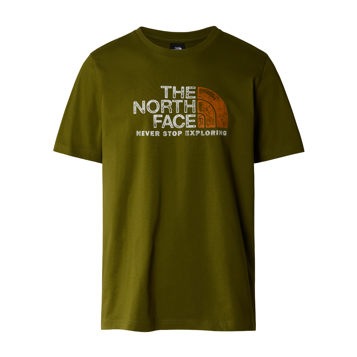 The North Face Rust Men's T-Shirt | Forest Olive