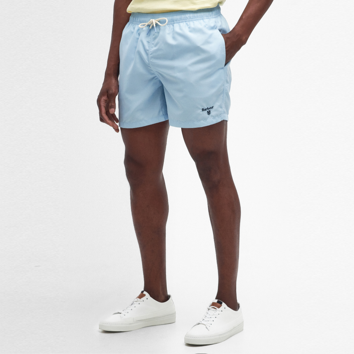 Barbour Staple Logo Swim Men's Shorts | Sky