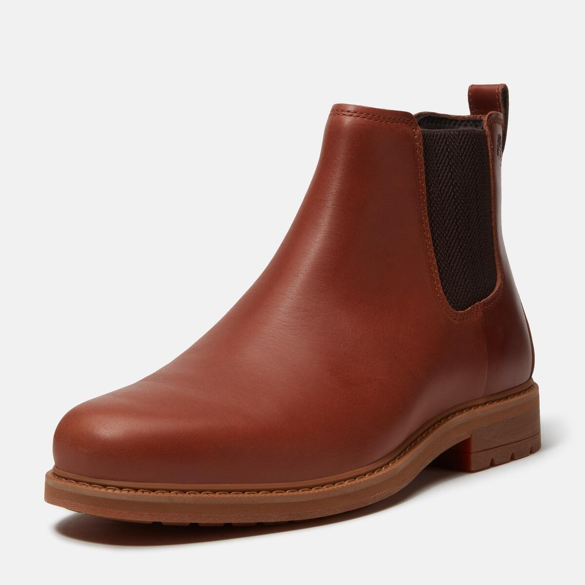 Timberland Stormbuck Mid Men's Chelsea Boots | Rust (Model TB 0A42PGEM6)