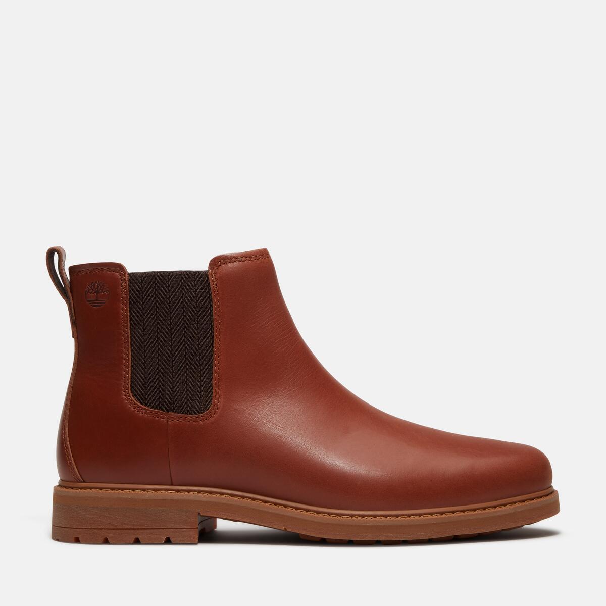 Timberland Stormbuck Mid Men's Chelsea Boots | Rust (Model TB 0A42PGEM6)
