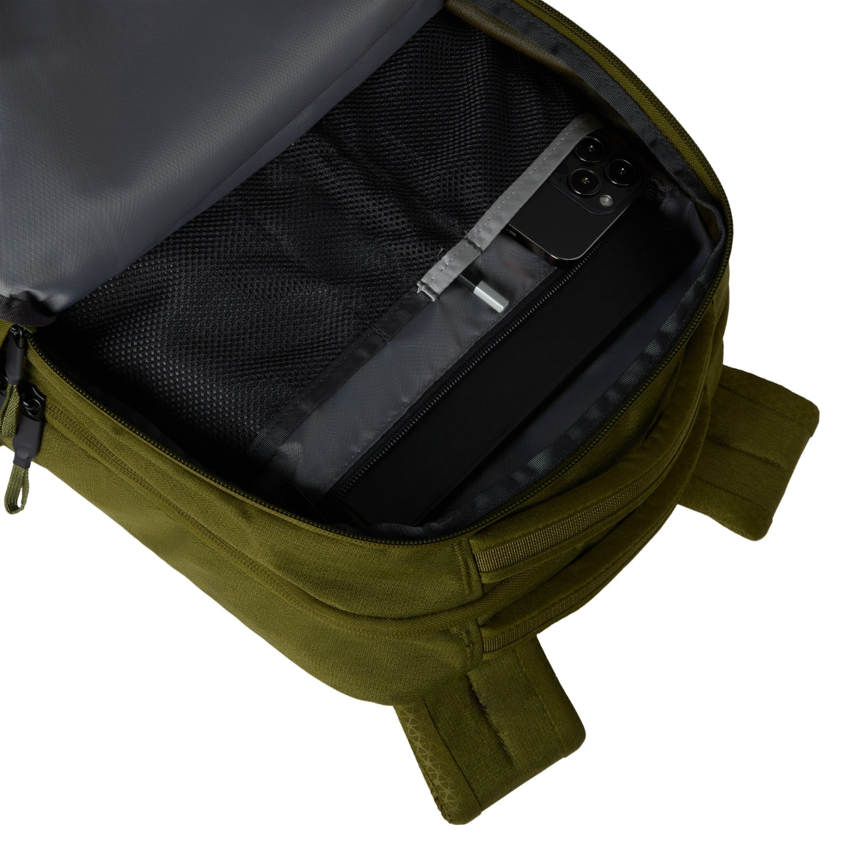 The North Face Vault Backpack | Forest Olive Light Heather-TNF Black-NPF