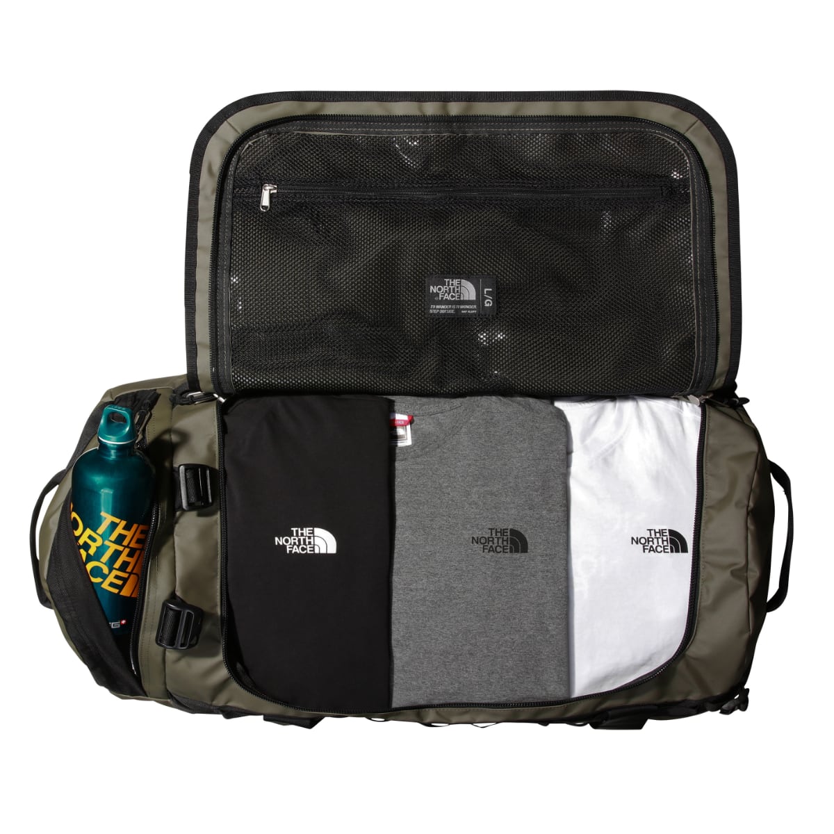 The North Face Base Camp Duffel Large | TNF New Taupe Green