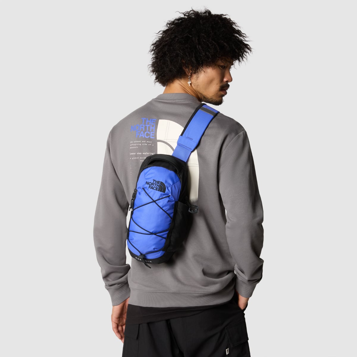 The North Face Borealis SLING Backpack | Solar Blue