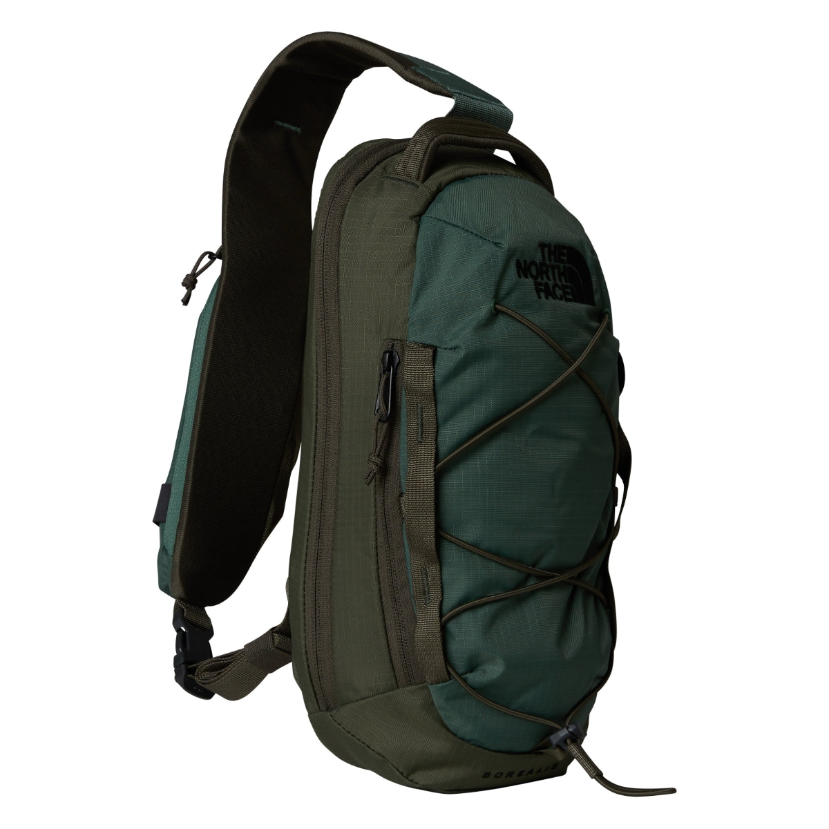 The North Face Borealis SLING Backpack | Duck Green-New Taupe Green