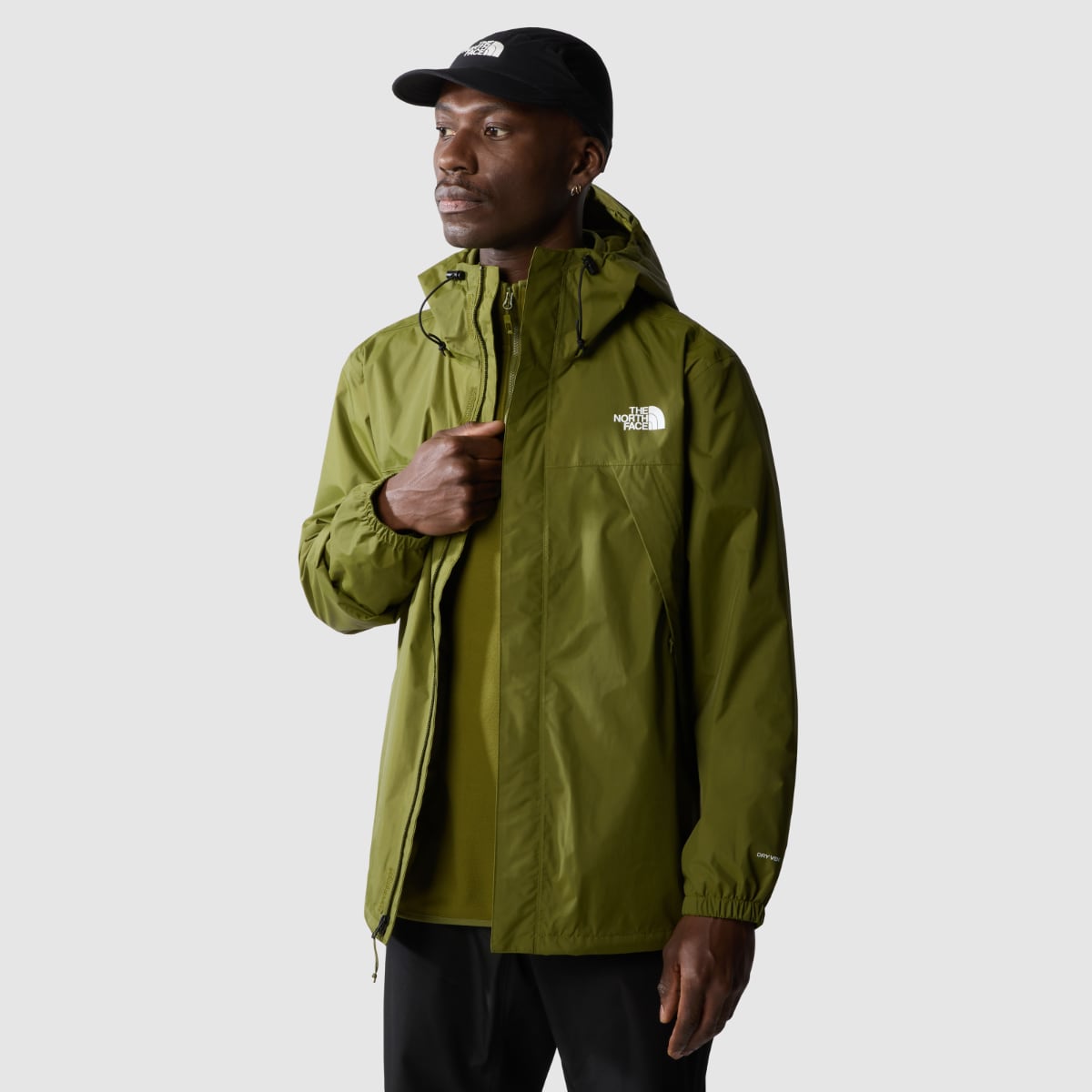 The North Face Antora Waterproof Men's Jacket | Forest Olive (AW24)