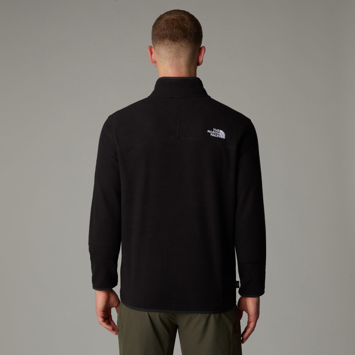 The North Face 100 Glacier 1/4 Zip Fleece Men's Top | TNF Black (SS25)