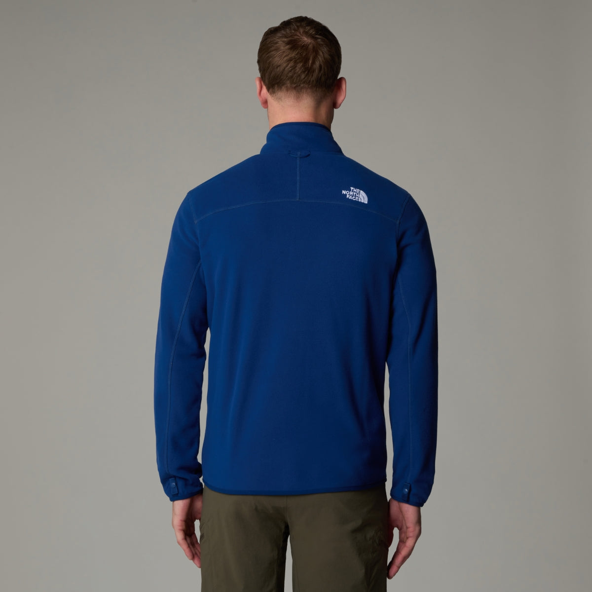The North Face 100 Glacier Full Zip Fleece Men's Jacket | Estate Blue