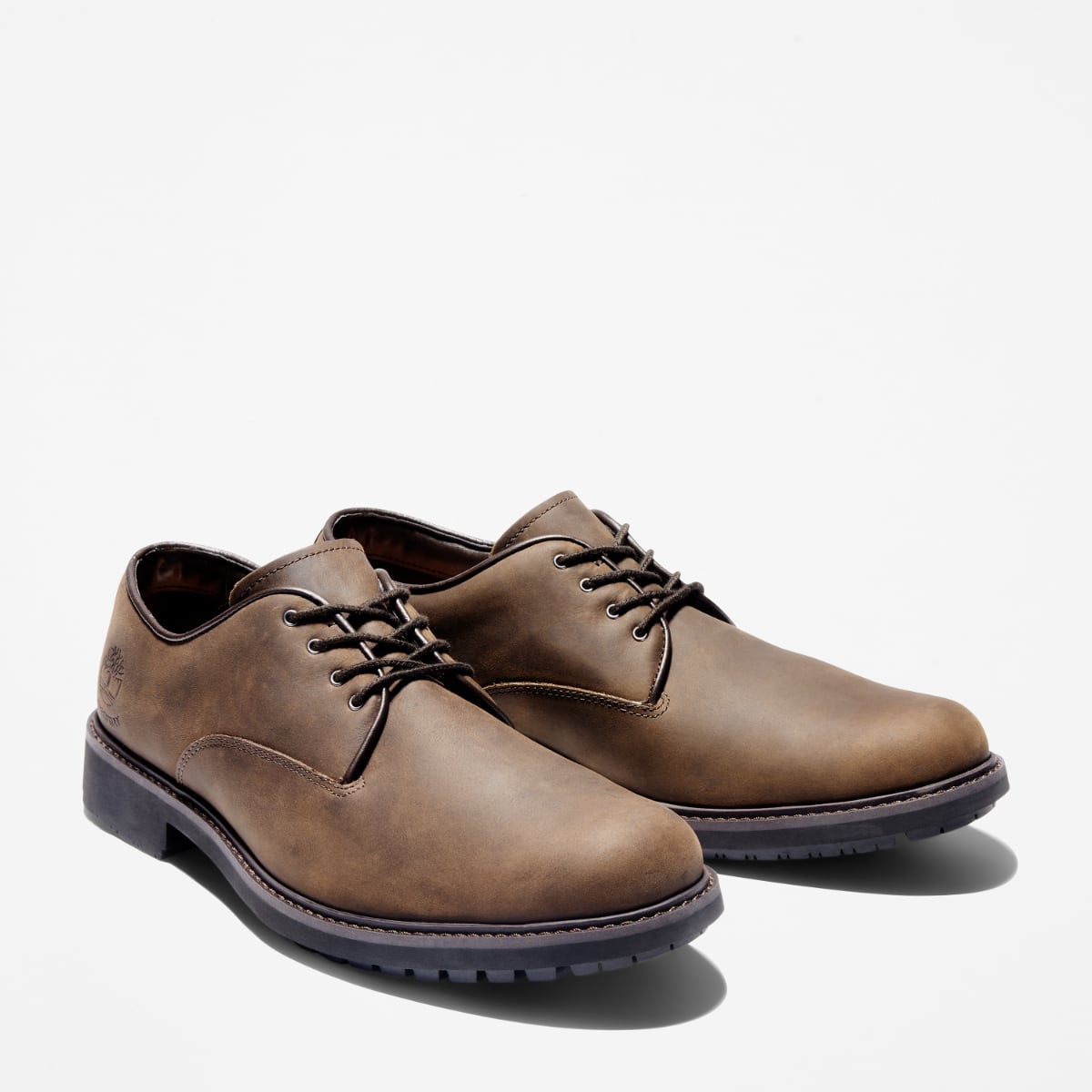 Timberland Earthkeepers Stormbuck Plain Toe Oxford Men's Shoes | Burnished Dark Brown Oiled (Model TB 05550R242)