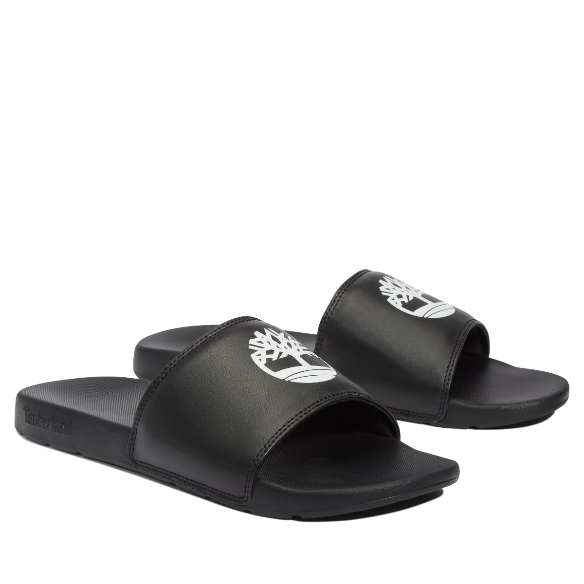 Timberland Playa Sands Men's Slide | Black (White logo)