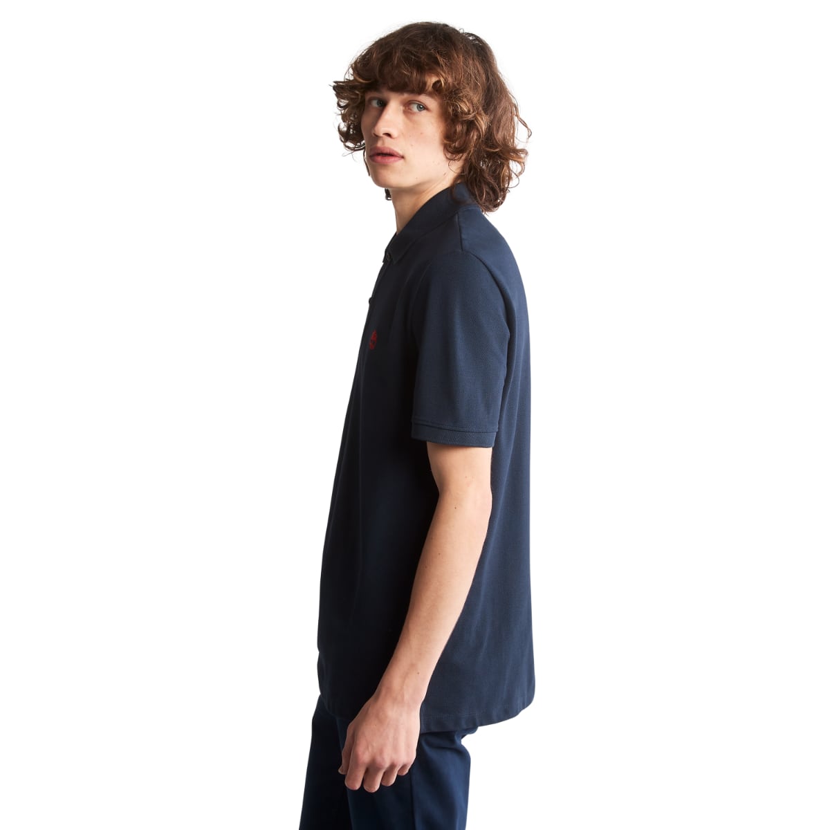 Timberland Millers River Piquet Men's Polo | Navy