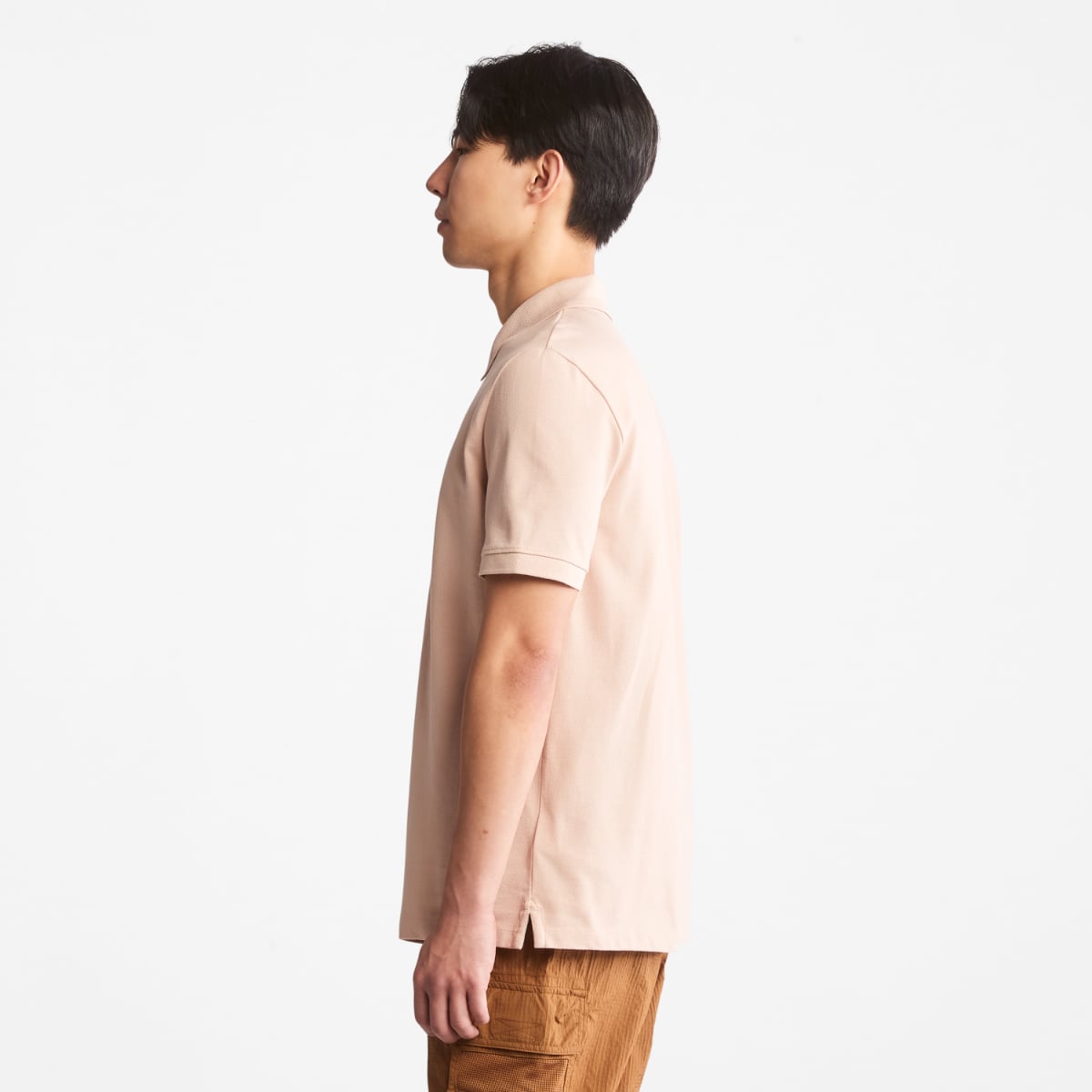 Timberland Millers River Piquet Men's Polo | Light Pink