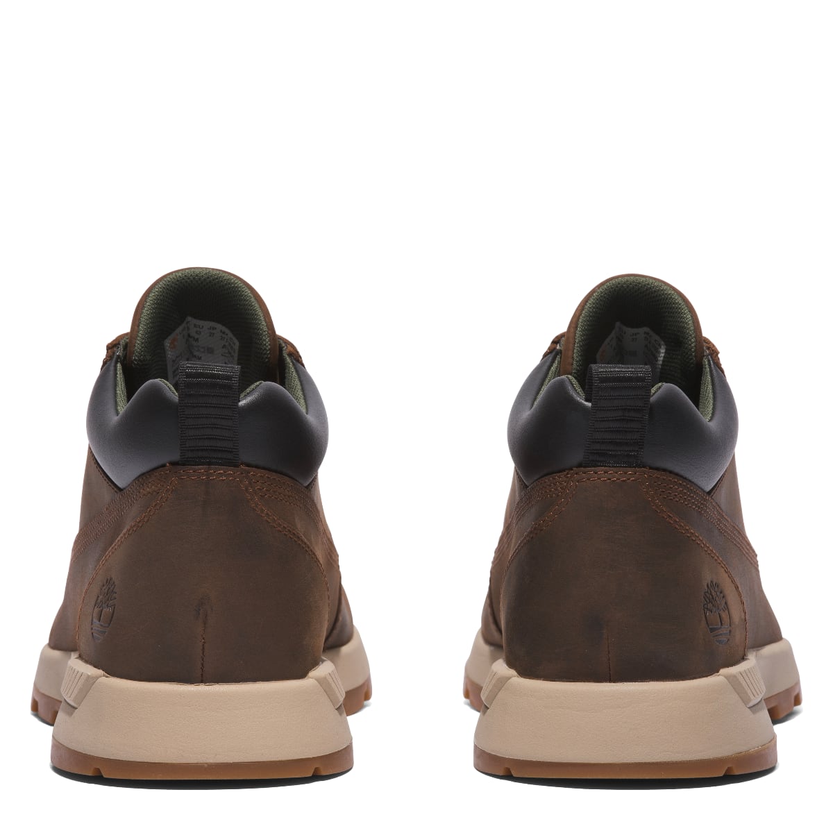 Rear view Timberland men’s chukka boots Potting Soil