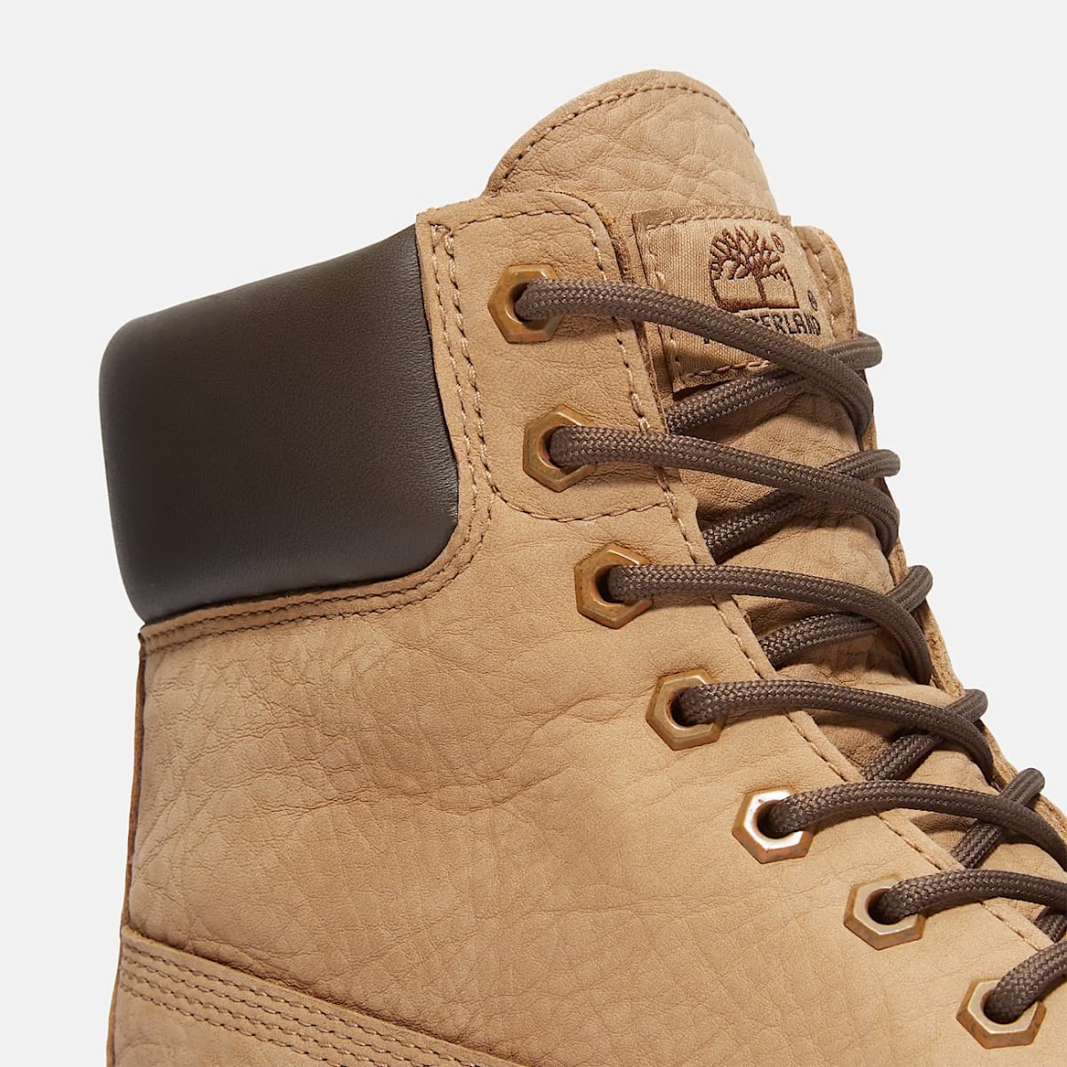 Timberland Premium 6-Inch Waterproof Men's Boots | Mid Beige NuBuck (Model TB 0A6G1RAFH)