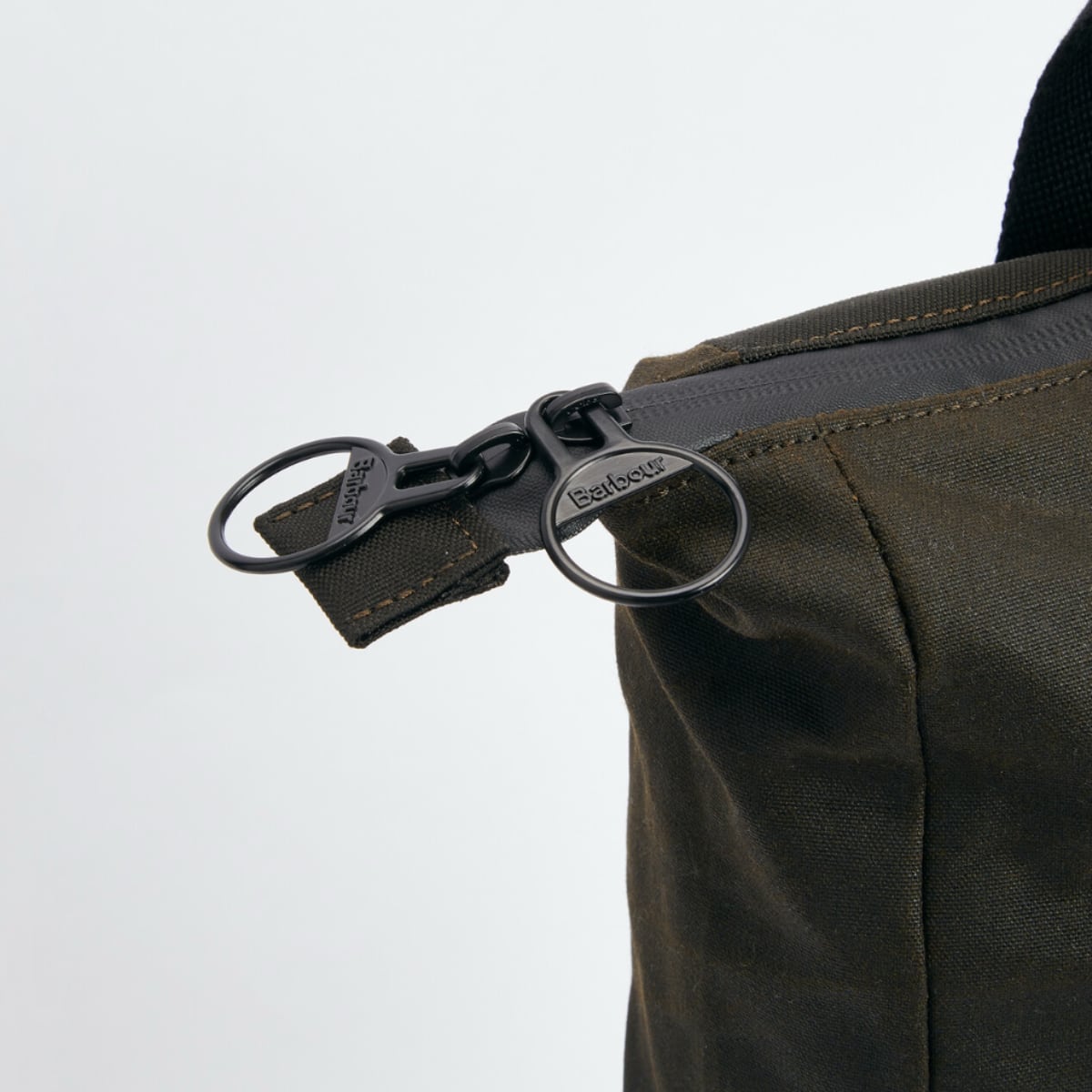 Barbour Field Waxed Backpack | Olive