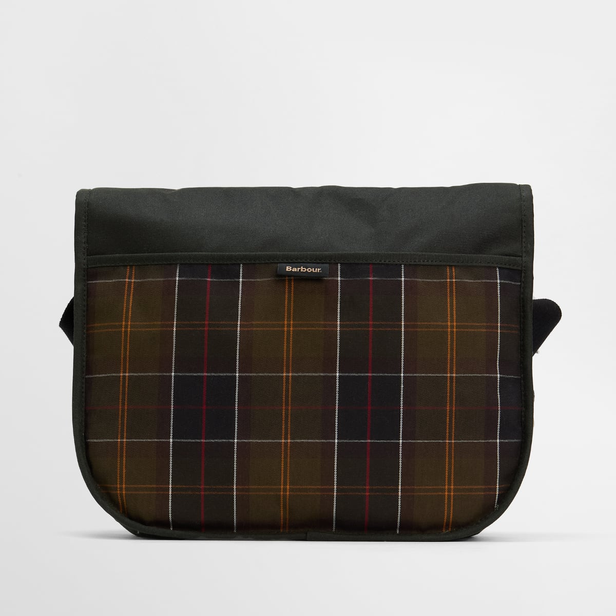 Barbour Field Waxed Riever Crossbody Bag | Sage