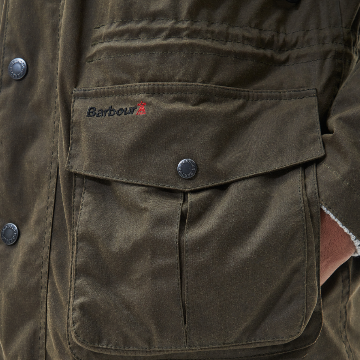 Barbour Winter Corbridge Men's Waxed Jacket | Beech
