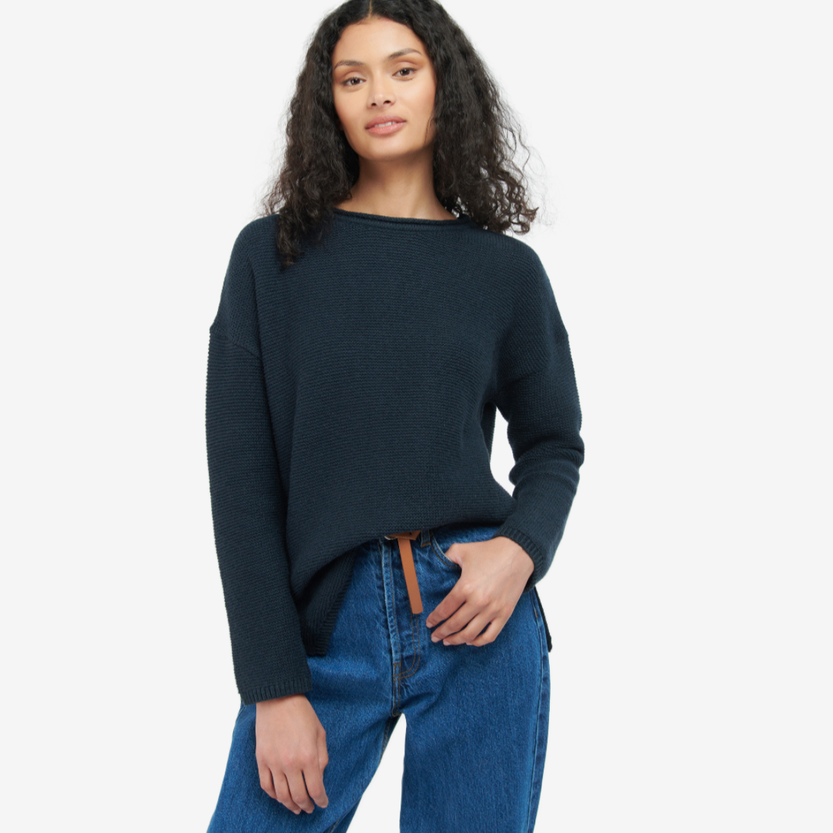 Barbour Winter Mariner Women's Knit | Navy