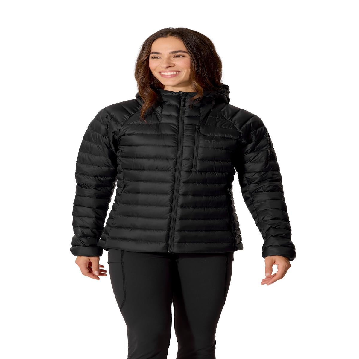 Rab Women's Microlight Alpine Down Jacket | Black