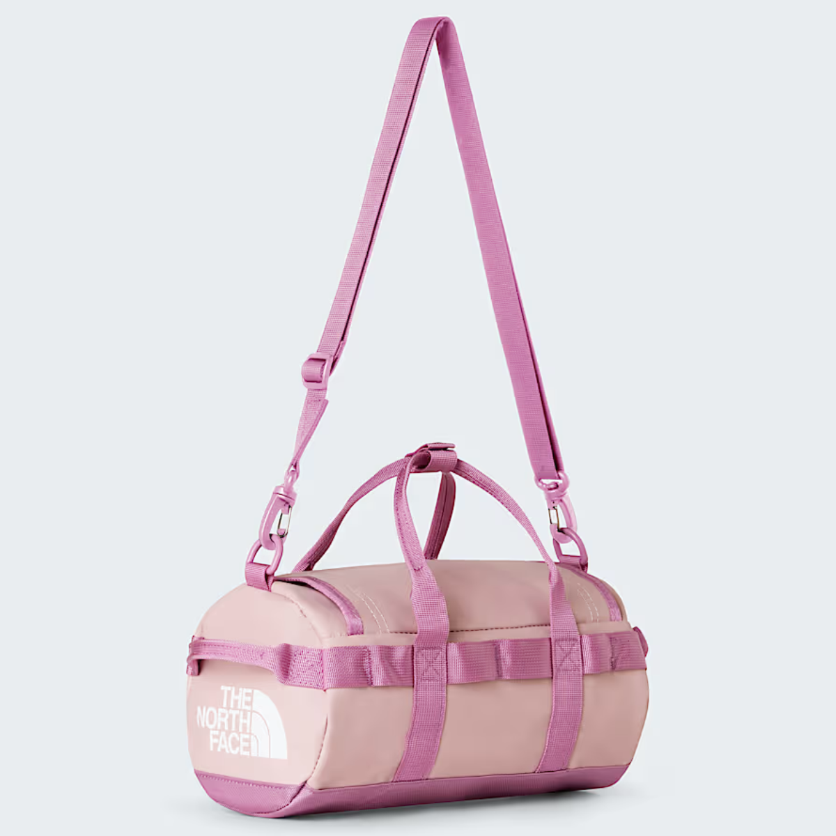 The North Face Base Camp Duffel Shoulder Bag | Metal Pink / Hushed Lavender