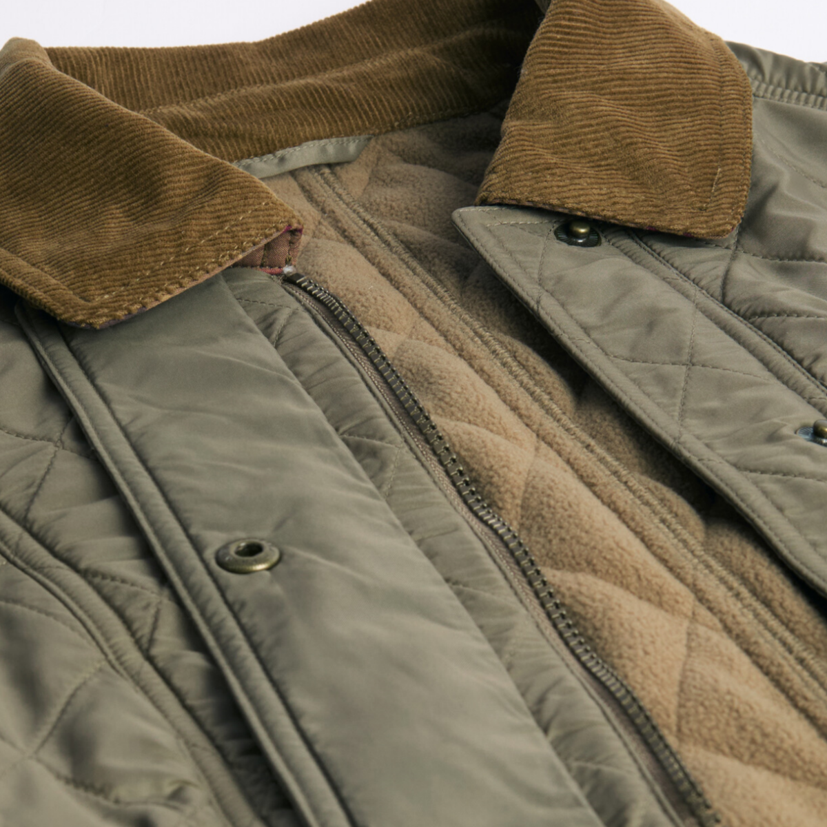 Barbour Beadnell Polarquilt Women's Jacket | Military Brown