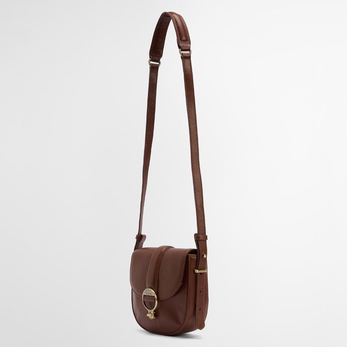 Barbour Elm Leather Crossbody Bag | Brown