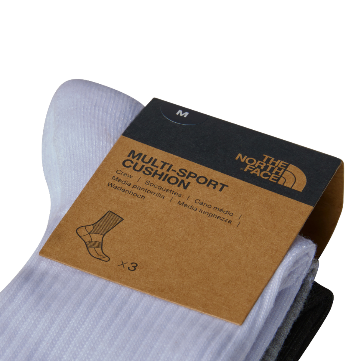 The North Face Multi Sport Cushion Crew Socks | Assorted (3 Pack)
