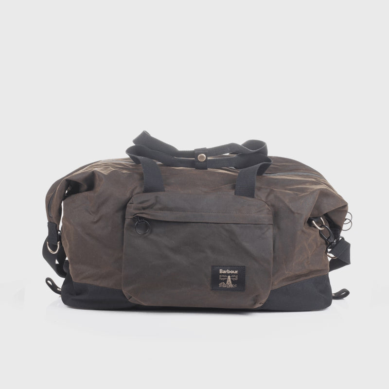 Barbour Field Wax Holdall in olive video