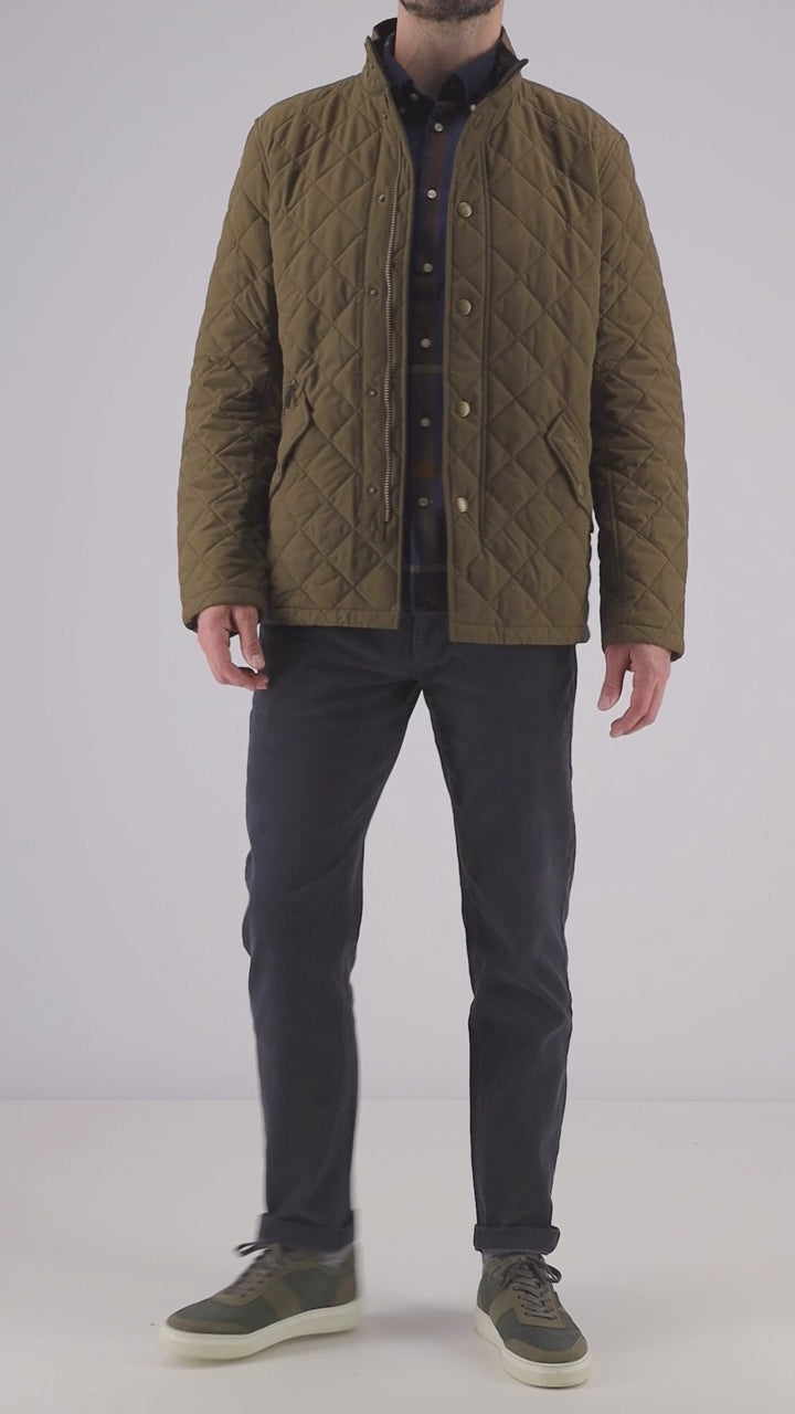 Video of Barbour Shoveler Quilted Jacket