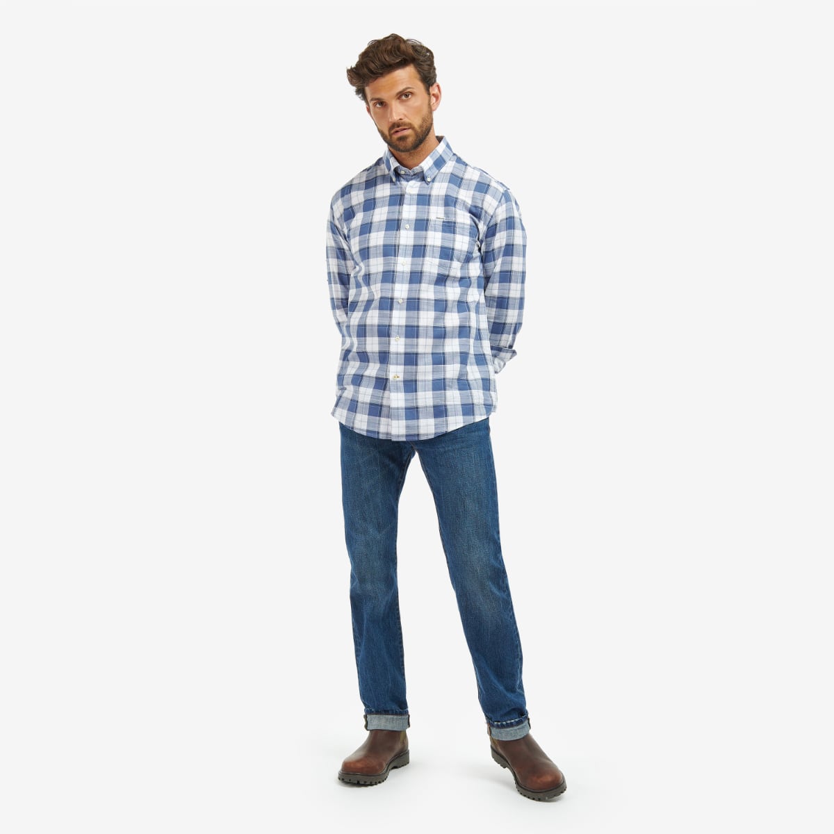 Barbour Broxfield Regular Fit Shirt | Blue