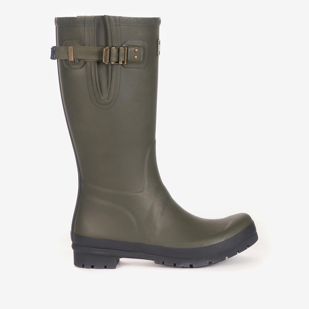 Barbour Cirrus Men's Wellington Boots | Olive