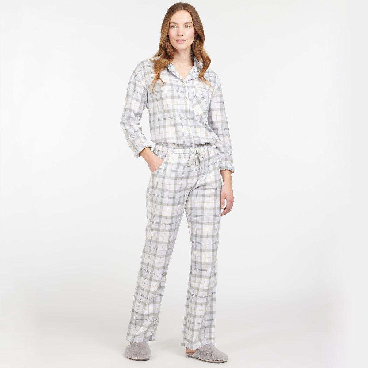 Barbour Ellery Women's PJ Set | Grey Marl