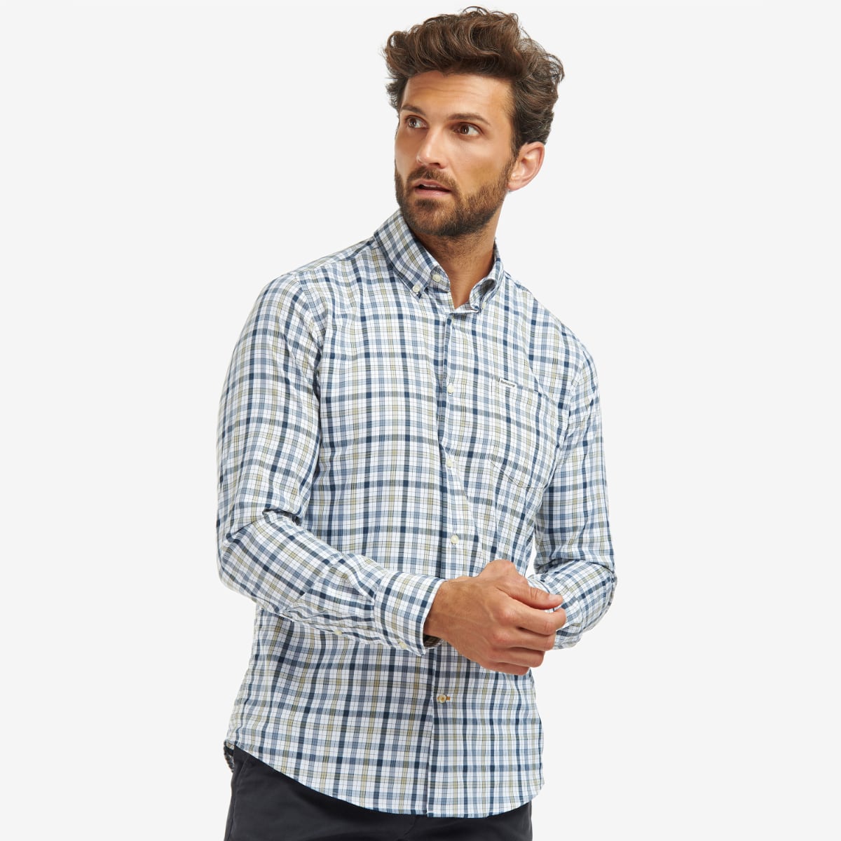 Barbour Hallhill Performance Shirt | Sandstone