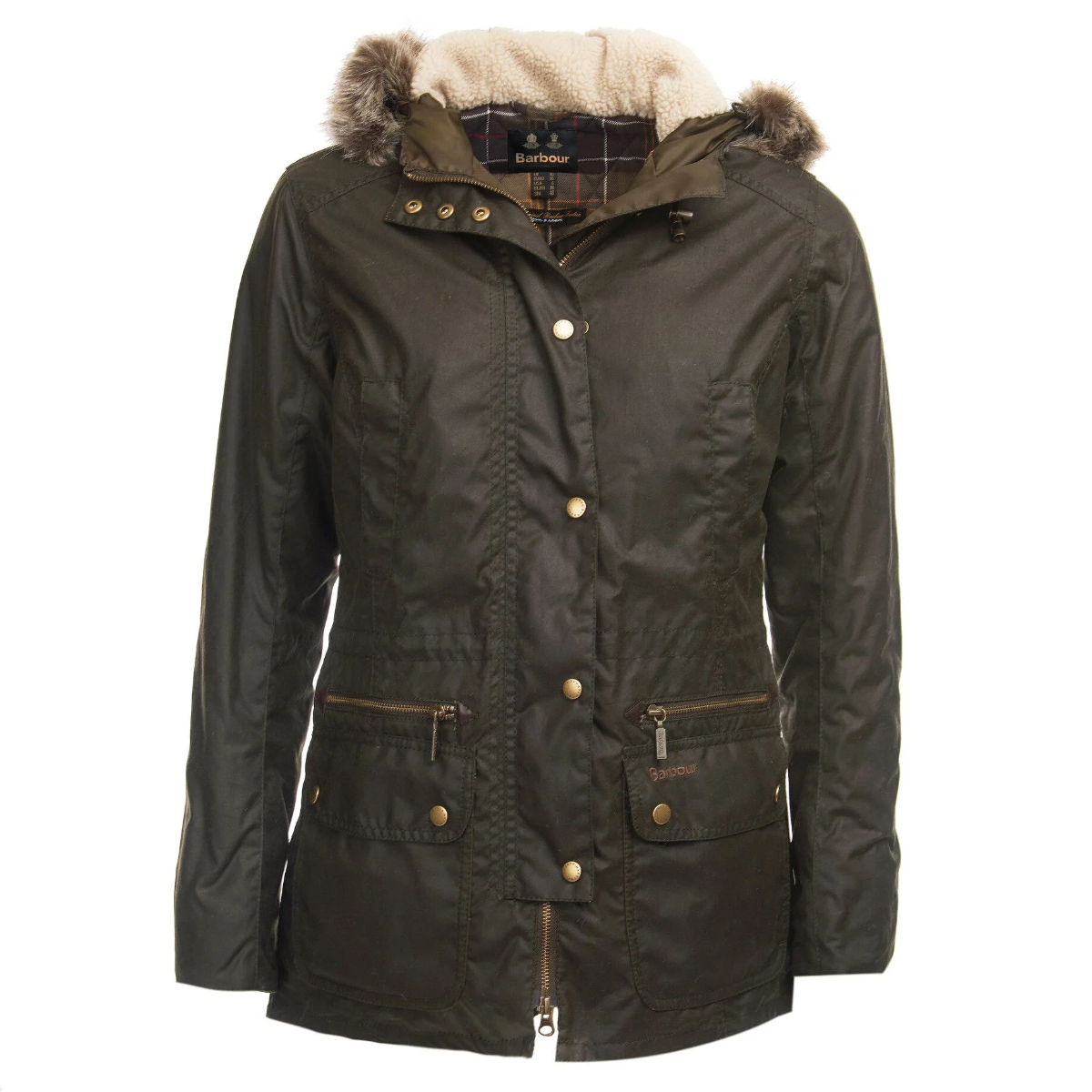 Barbour Kelsall Women's Waxed Jacket | Olive