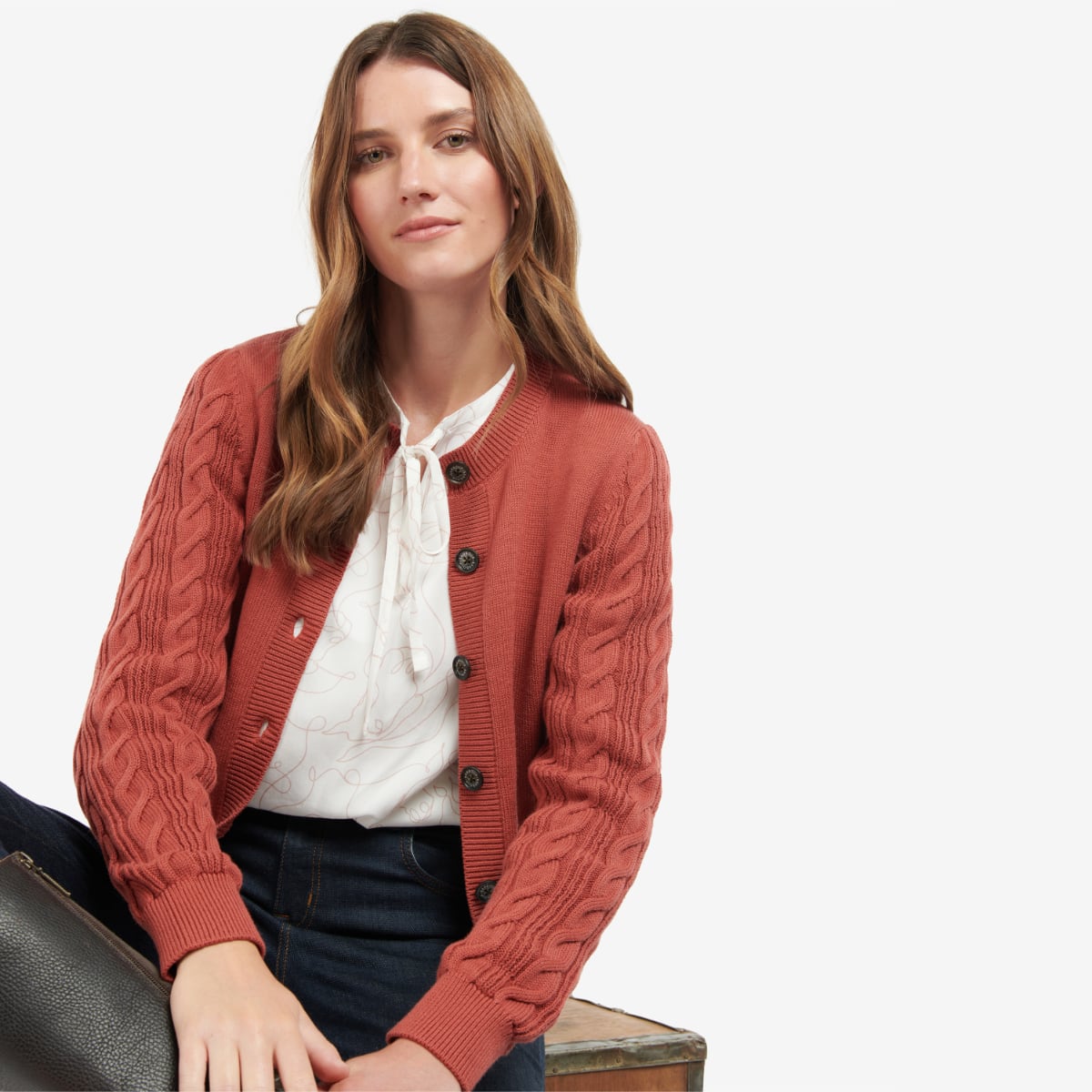 Barbour Daphne Women's Cardigan | Gerbera
